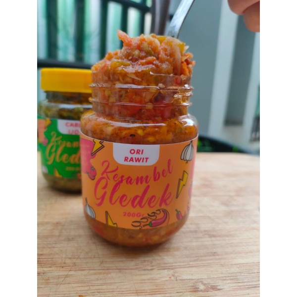 Sambal Kesambel Gledek Ori Pedas 200gr