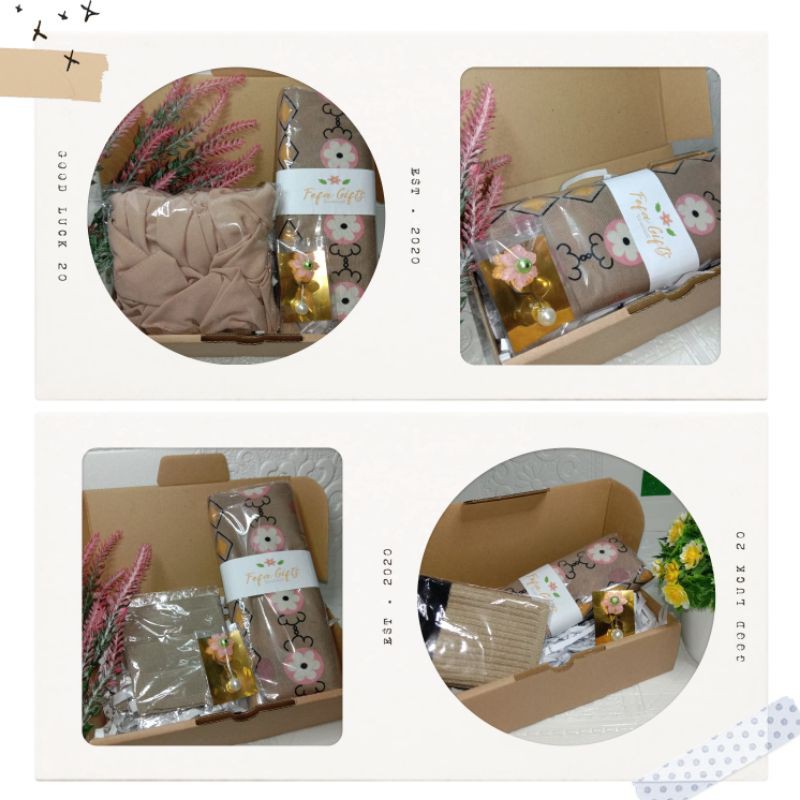 

Hempers Hijab Motif (Voal Premium) Hempers Box/Gift Box/Box Cantik/Kado Ultah/Graduation