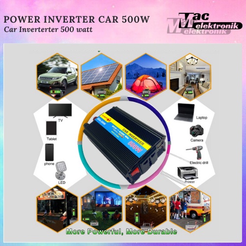 Power Inverter Digital 500W dan 1000w DC 12V ke AC 220V