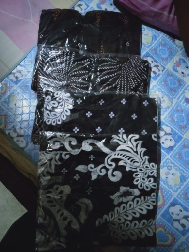 Maura Couple - Sania Ruffle Batik Couple Ori Ndoro Jowi Dnt Garansi