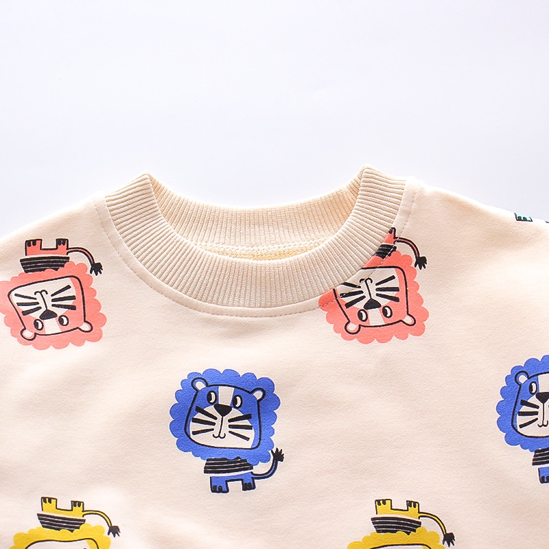 【Happy Baby】0-4 Tahun Setelan Anak Perempuan Baju Setelan Sweater Pony  WY01