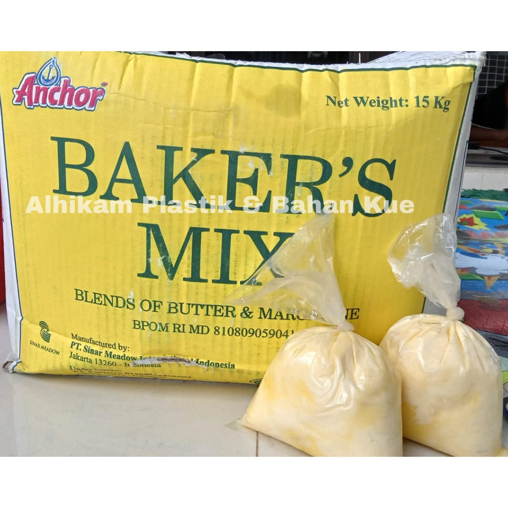 ANCHOR BAKER'S MIX / BAKERS MIX (Campuran BUTTER dan MARGARIN) - Repack 100gr