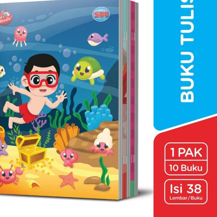 

Hot Sale - Buku tulis Sinar dunia 38 lembar 10 buku