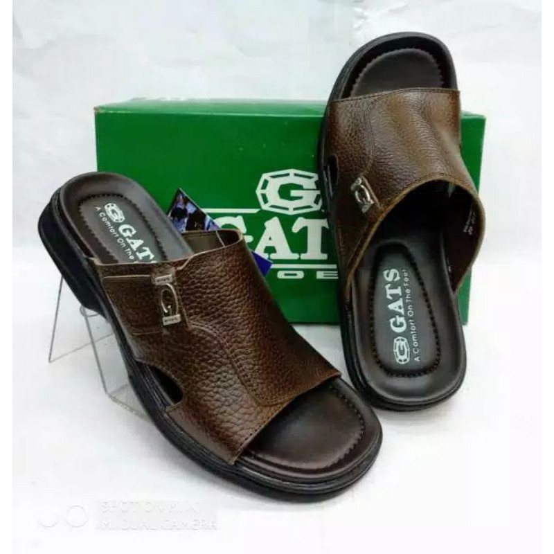 Gats OR 610 || OR610 Coklat Sandal Kulit ORIGINAL GATS SHOES