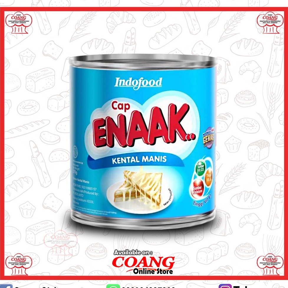 

SUSU KENTAL MANIS ENAAK KALENG 370 GR - KRIMER CAP ENAK