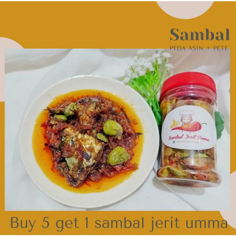 

SAMBAL IKAN ASIN PEDA PETE SUPER PEDAS