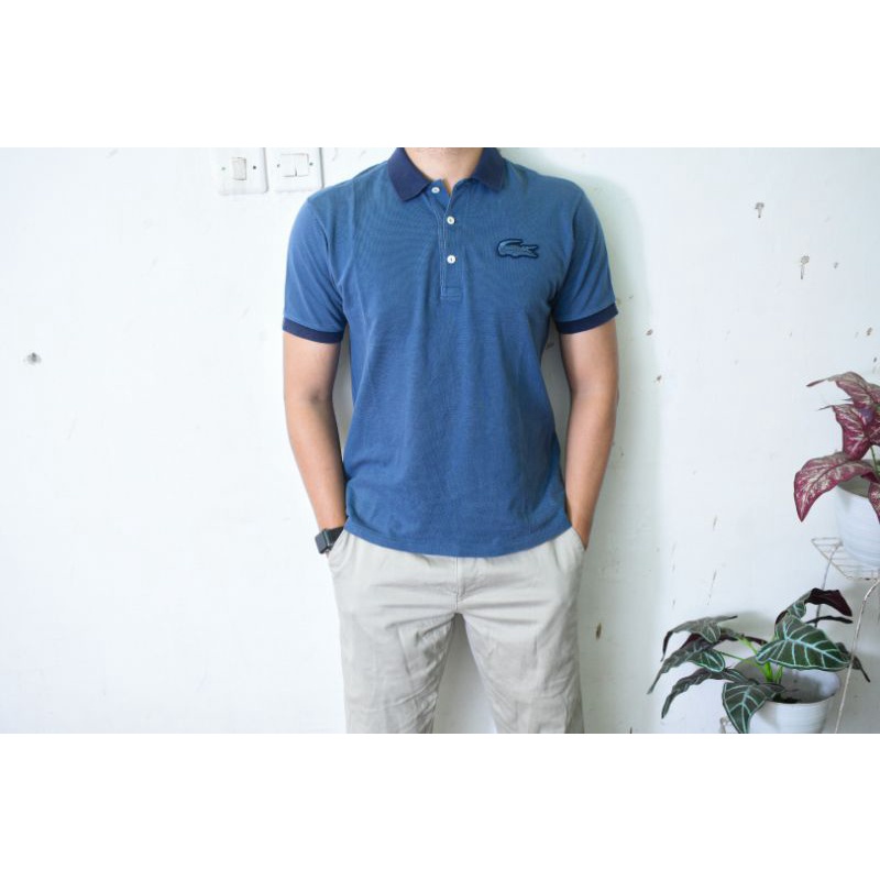kaos polo Lacoste original second
