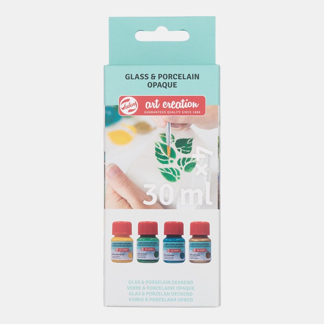 

Talens Art Creation Glass & Porcelain Opaque Set 4x30ml Green Gold