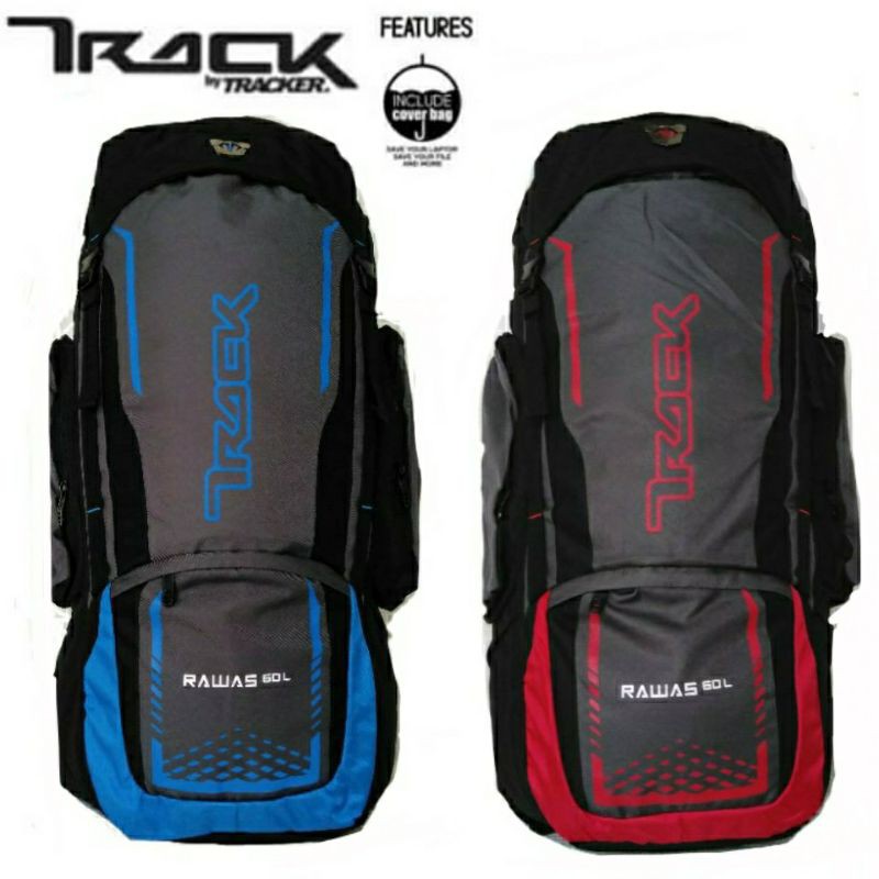 Track By Tracker Tas GUNUNG Tas Cerril Camping 60L 39243