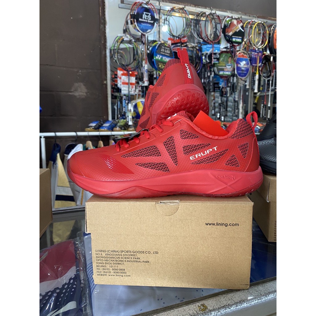 SEPATU BADMINTON LINING NEW ERUPT TERBARU AYTQ087 ORIGINAL