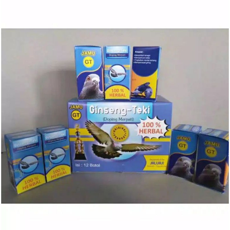 jamu merpati GINSENG TEKI