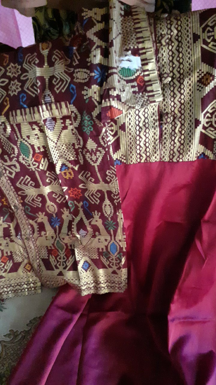 Terlaris Ramadhani Rafa Purple Set Sarimbit Batik Keluarga Gamis Couple Batik Gamis Syari