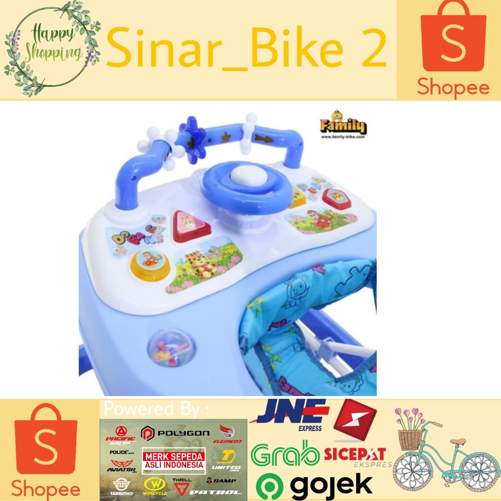 Baby Walker Family Seri Mobil Bw-2017