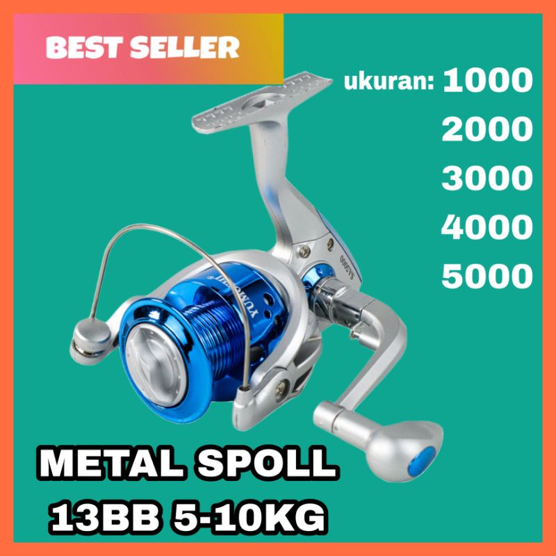 Reel Pancing Spinning yumoshi SA 1000/2000/3000/4000/5000[termurah promo cuci gudang bisa COD] REEL 