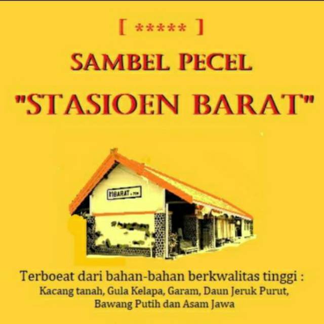 Sambel Pecel Madiun &quot; Stasioen Barat &quot; 500gr