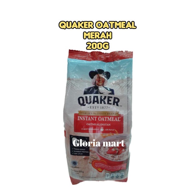 HAVERMUT QUAKER OATS INSTANT OATMEAL 200gram