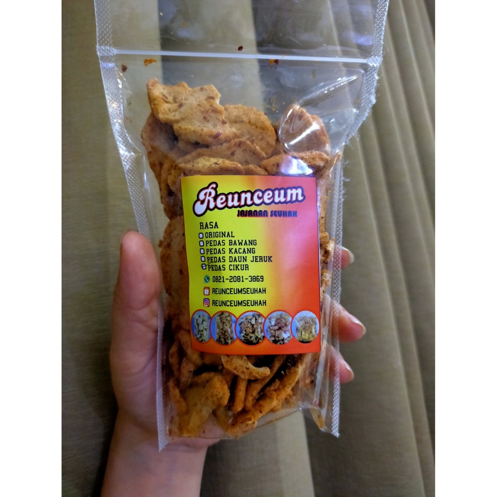 

Basreng / baso ikan goreng pedas kencur 100gr / bisa cod