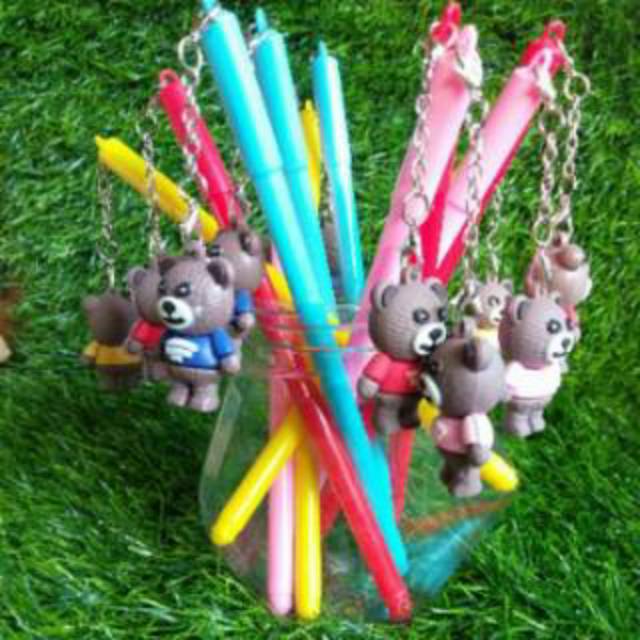 

Pen Gel Gantungan Teddy Bear