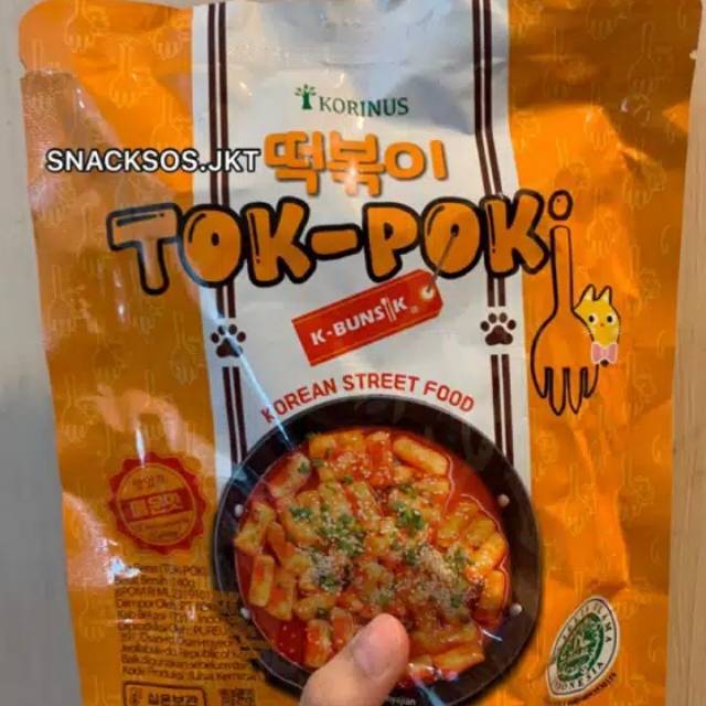 

Topokki Kue beras Tteokbokki | | K - Bunsik Tokpoki | Toppoki instant HALAL MUI