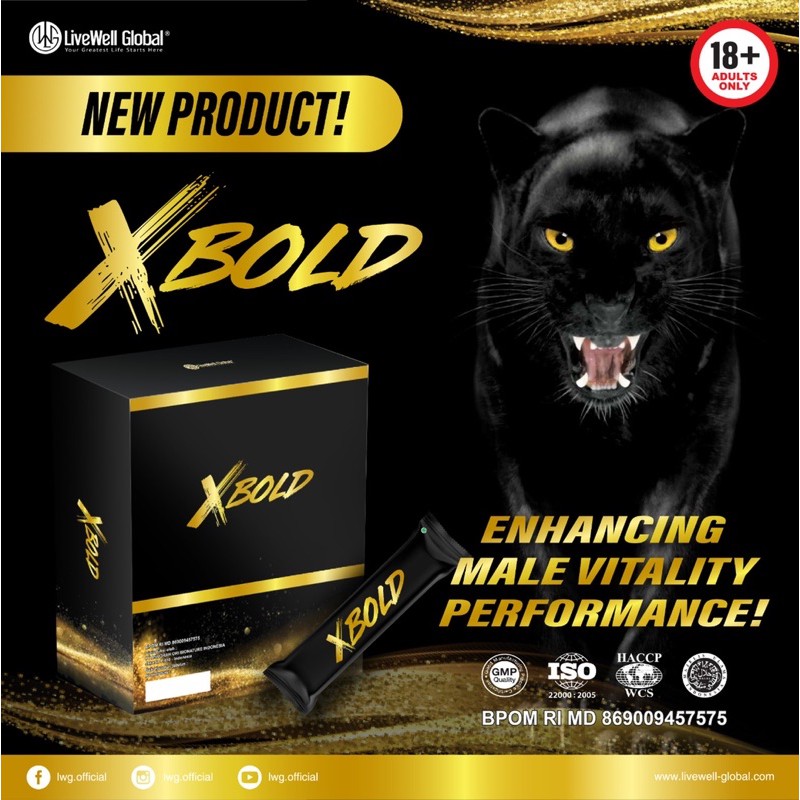 XBOLD, ENHANCING MALE VITALITY PERFORMANCE (700rb 2box)