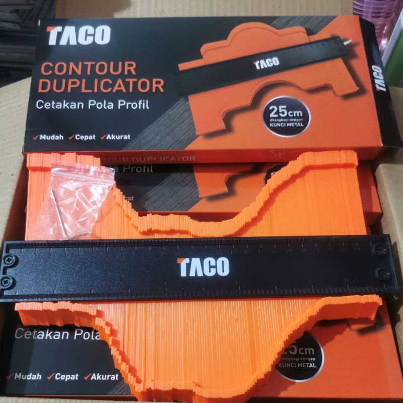 TACO Contour duplicator alat cetakan pola profil interior untuk hpl triplek vinyl karpet dll