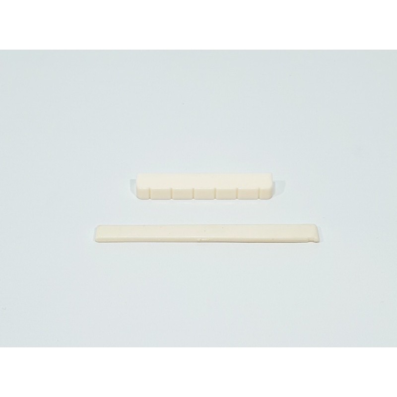 Saddle Nut Untuk Gitar Akustik Classic Gading 1 Set Murah Jakarta