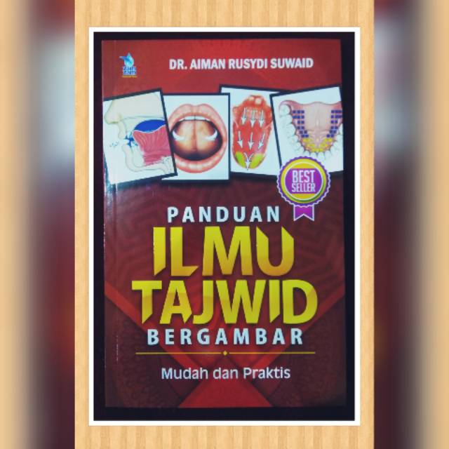 Murah Buku Panduan Ilmu Tajwid Bergambar Dr. Aiman Rusydi Syuwaid mudah dan praktis
