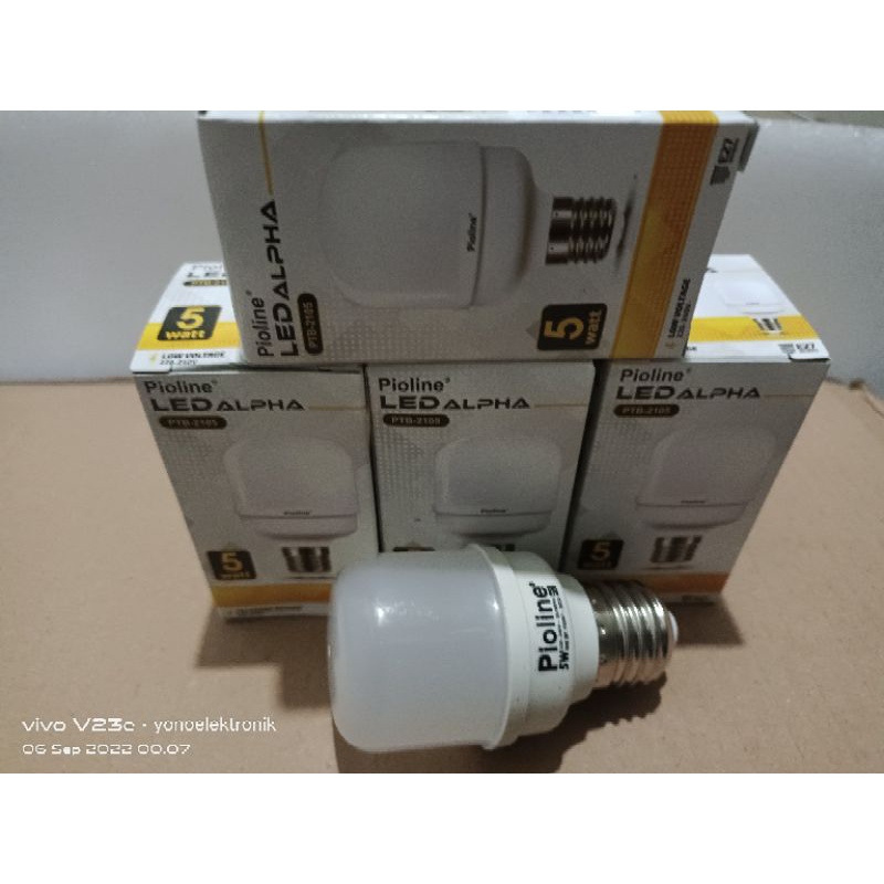 Lampu led Pioline Alpha 5 watt, Lampu LED 5 watt