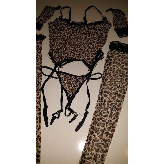 Sexy Lingerie Leopard