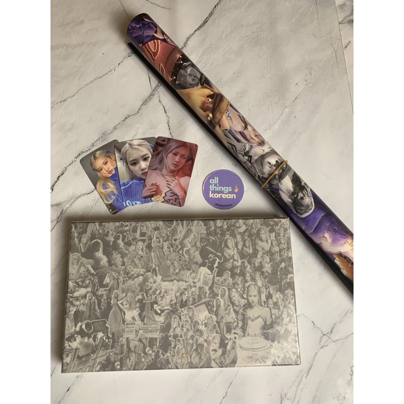 TERMURAH Blackpink Rose First Single Album [R] SEALED