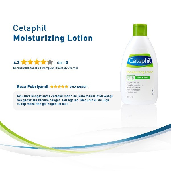 kebaikan cetaphil moisturizing lotion