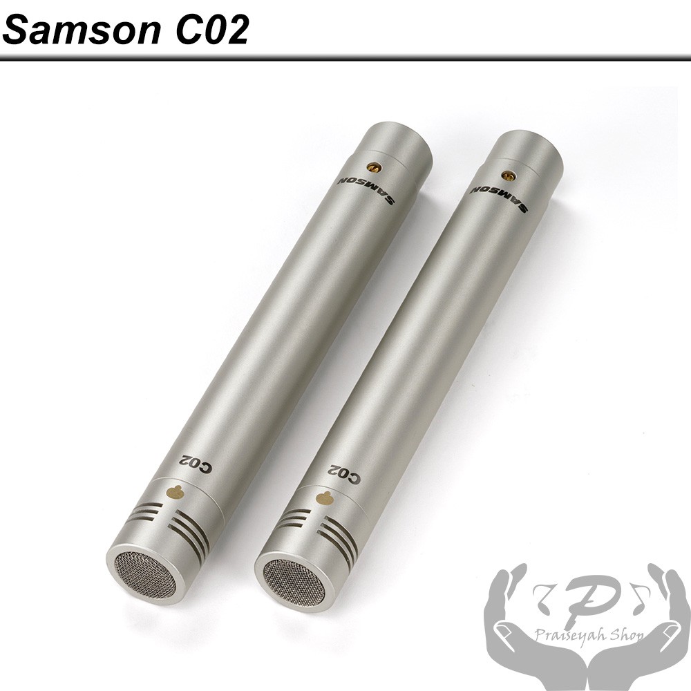 Samson Mic Condenser SAMSON C02 2-Pack ORIGINAL Kondensor C - 02
