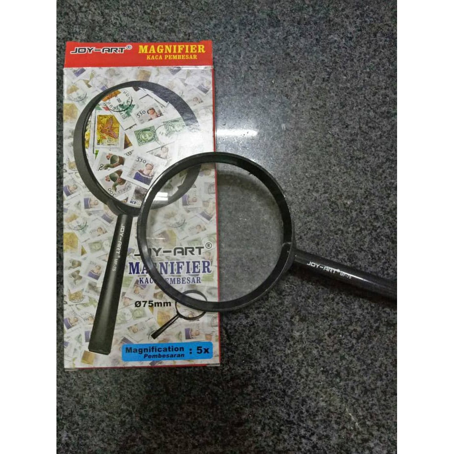 

NEW PRODUK KACA PEMBESAR/MAGNIFIER/LUP 5X JOYART MF75