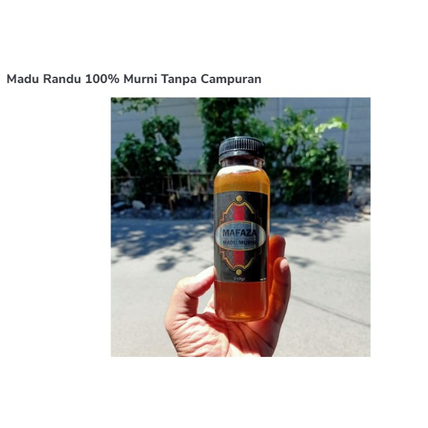 

madu asli madu murni Madu Randu 100% Murni Tanpa Campuran