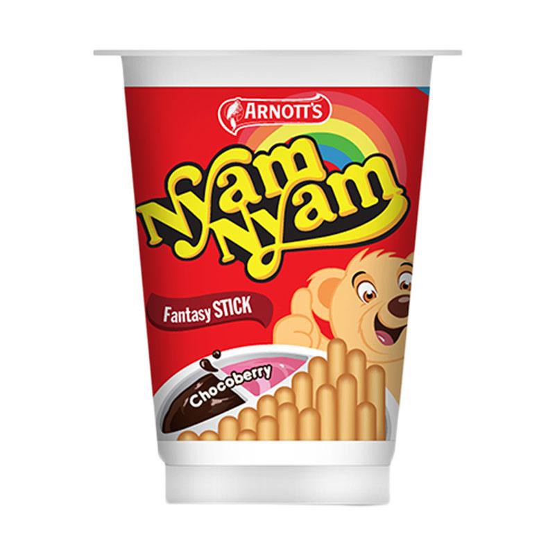 

ARNOTTS NYAM-NYAM STICK CHOCOBERRY 25