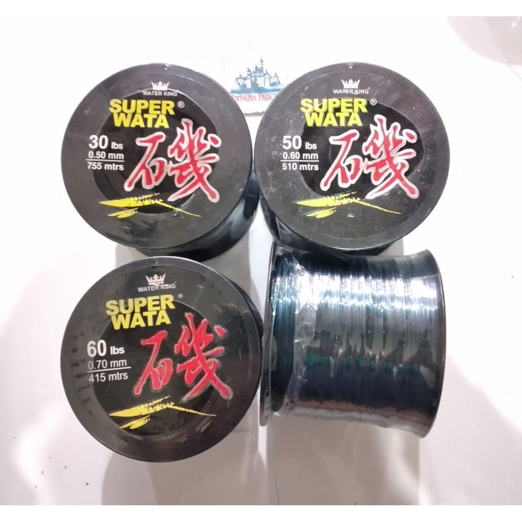 Senar Water King Super Wata Color Grey mancing mania