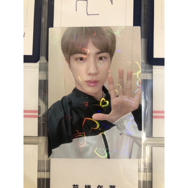 [Rare] BTS Jin Seokjin Renewal Japan Magic Shop PC Photocard Blink Blink Love