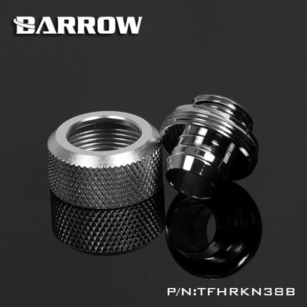 BARROW TFHRKN38B Compression Soft Tubing Fitting ID3/8 - OD1/2 Silver