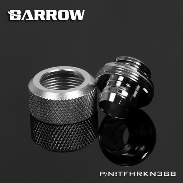 BARROW TFHRKN38B Compression Soft Tubing Fitting ID3/8 - OD1/2 Silver