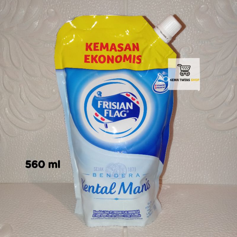 

Frisian Flag POUCH 560gr - SKM Susu Kental Manis