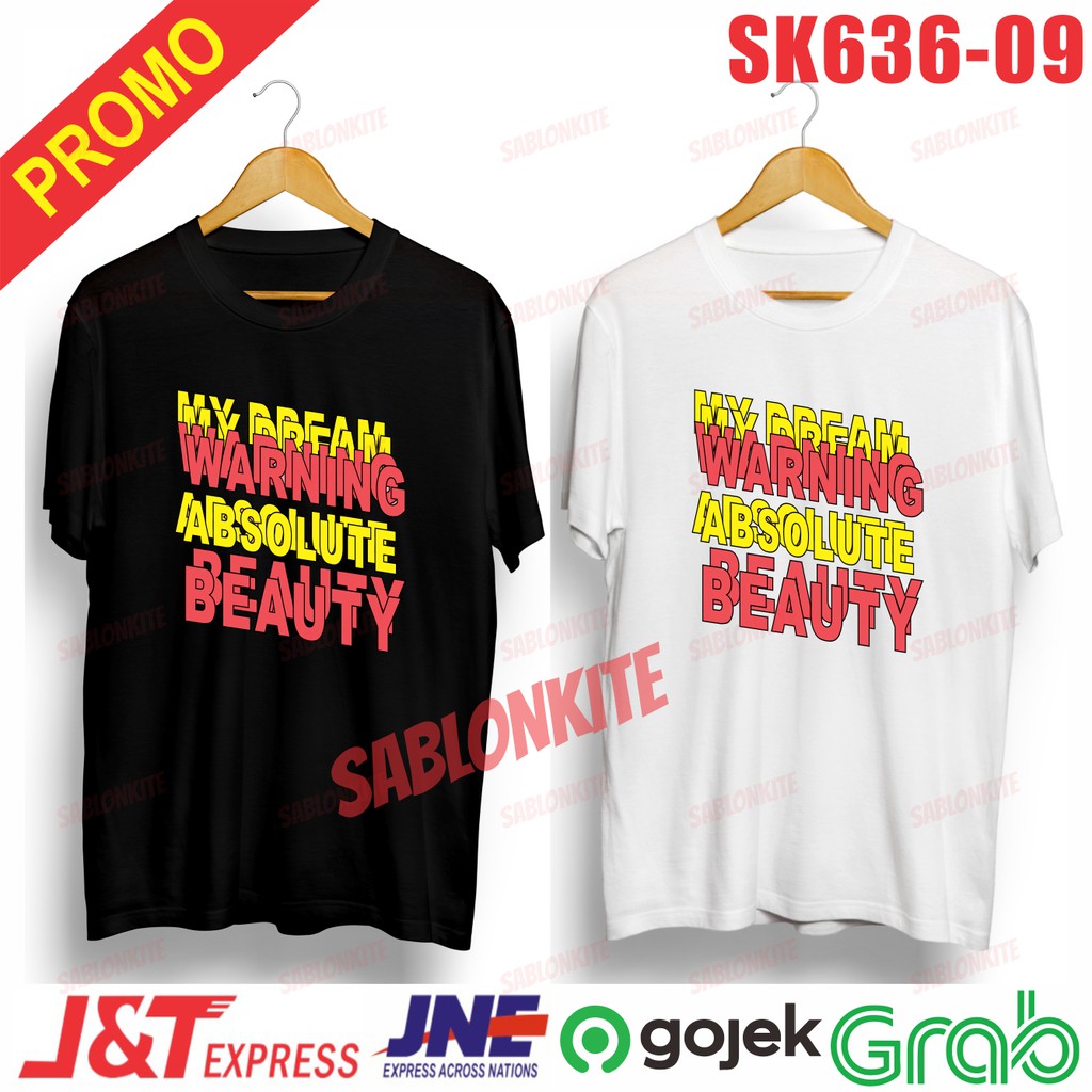 murah!!! kaos KPOP jin DREAM BEAUTY SK636 unisex combed 30s