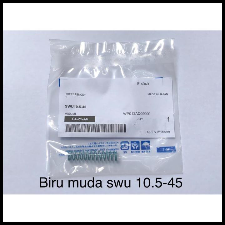 Per Misumi Biru Muda Original Untuk Valve - Per Mizumi