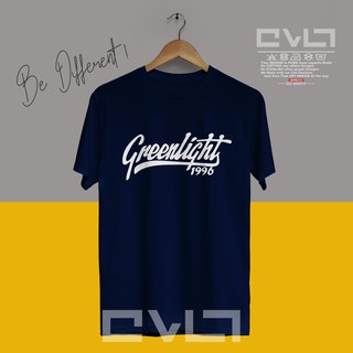 kaos / baju distro greenlight font logo v.1 kaos distro