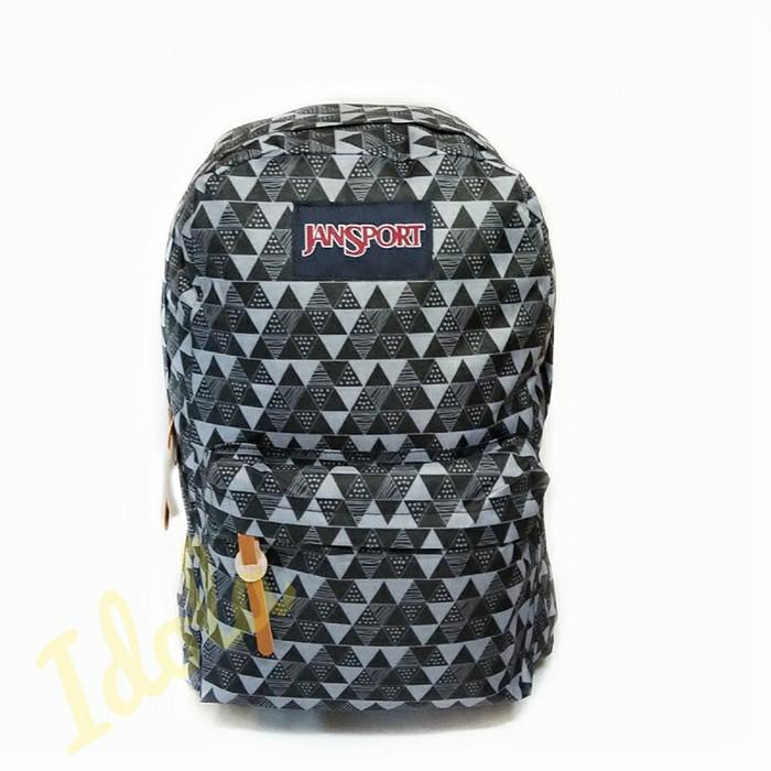 Tas Ransel Distro Jansport Besar Tas Sekolah Murah, Motif Abstrak