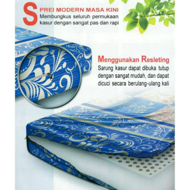 uk. 100x200x20cm SPREI KEKINIAN Sarung Kasur RIVEST