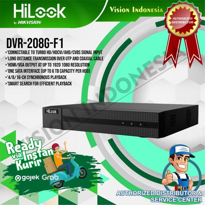 Dvr Hilook Hikvision 8Ch / 8 Channel 1080P Dvr-208G-F1