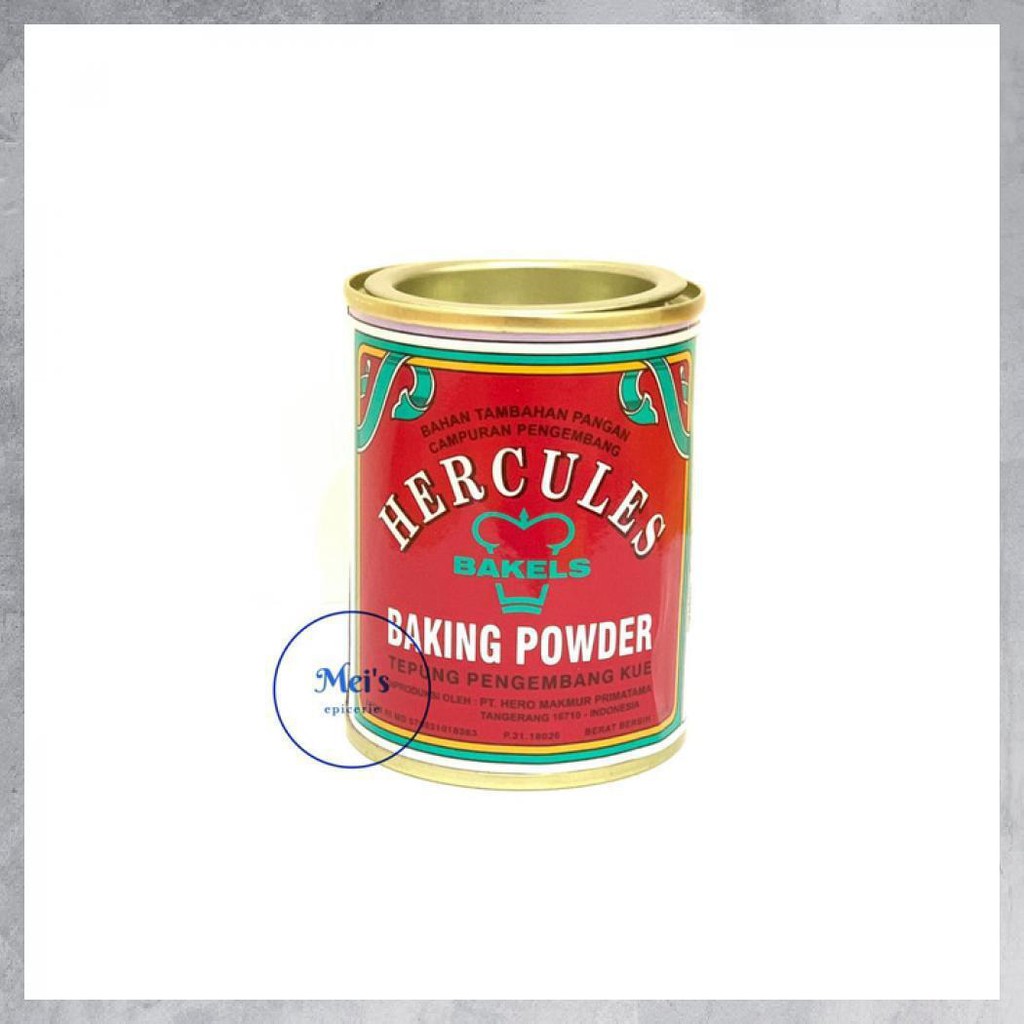 

HERCULES DOUBLE ACTING BAKING POWDER 110G KALENG 110