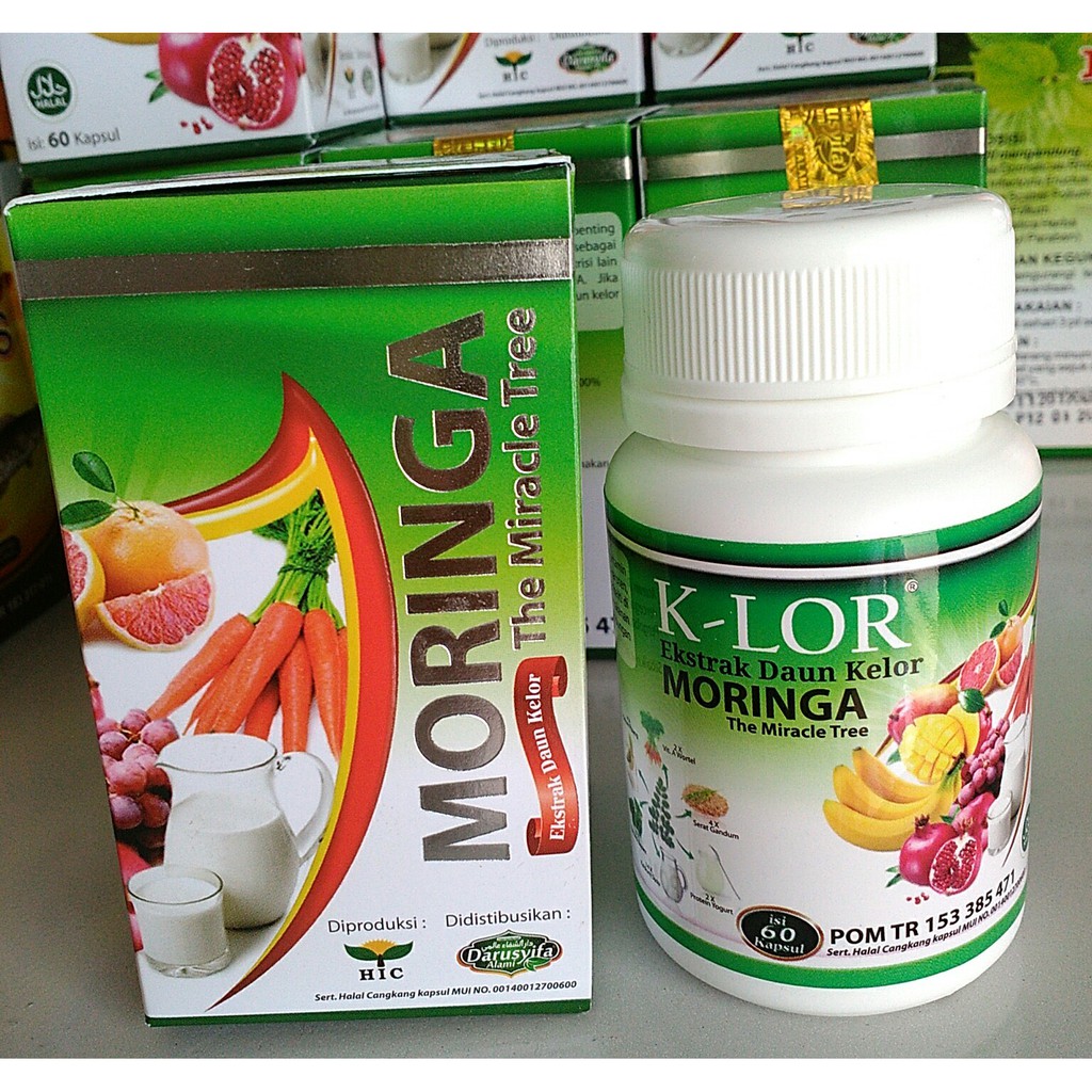 Kapsul Daun Kelor Moringa / Moringa Kapsul Kelor Darusyifa