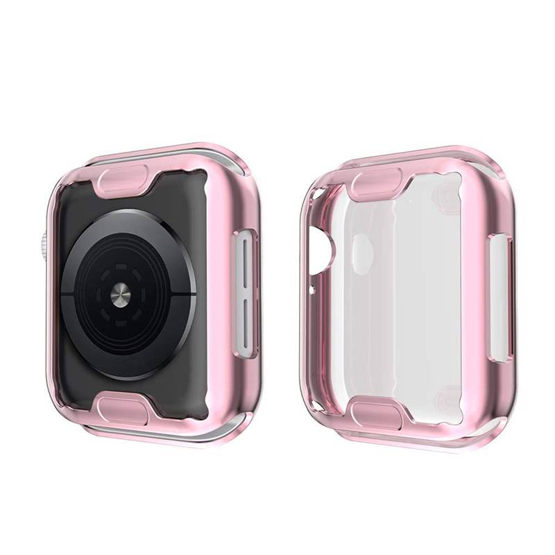 Case Pelindung Layar 360 Derajat Bahan Tpu Untuk Apple Watch 6 Se 5 4 3 2 1 42mm 38mm 4 3 44mm 40mm