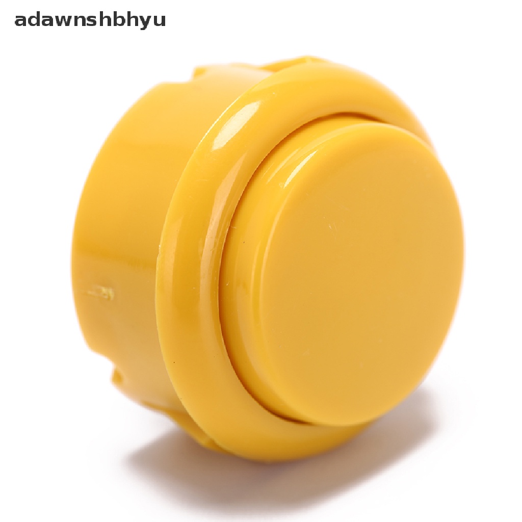 Adawnshbhyu 10pcs Tombol Tekan 30mm Ganti Untuk Game Tombol arcade Bagian 7warna